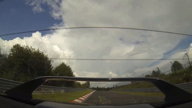 Nurburgring Touristfarten, Honda Accord Type R, Lap from rear window view смотреть онлайн