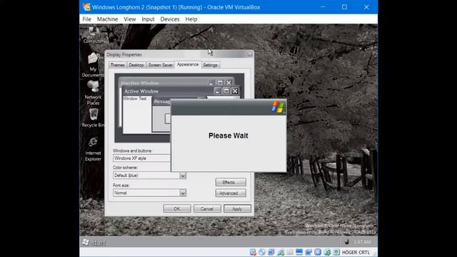 Using Windows Longhorn On Virtualbox смотреть онлайн