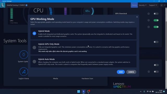 How To Boost Laptop Performance Using Lenovo Vantage Lenovo Vantage Windows 11 Vantage Best setting смотреть онлайн