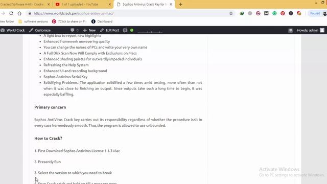 Sophos Antivirus 1.6.0 Mac Crack Key With activation Key смотреть онлайн