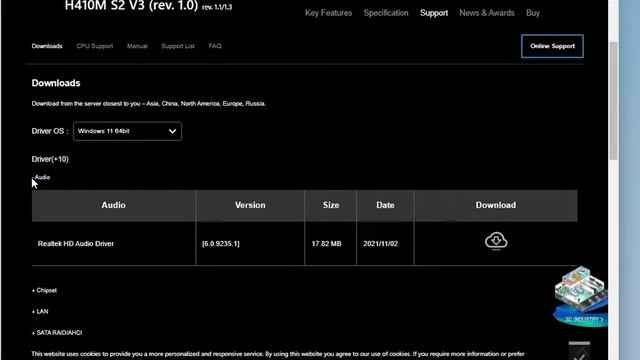 How To Install Driver In Windows 11 Motherboard H410M S2 V3 смотреть онлайн