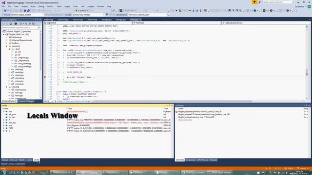 MSVC 2015 Mouse Scroll-Up Locals Window Bug Demo Video смотреть онлайн