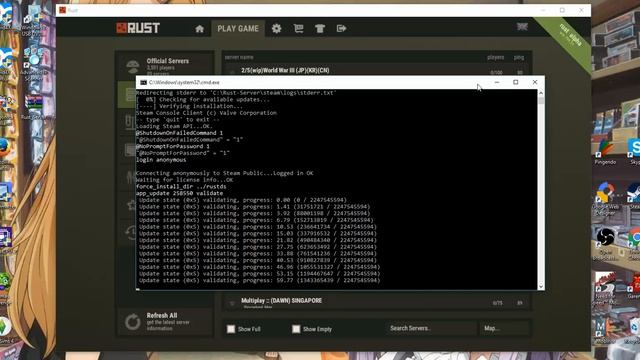 วิธีเปิด server rust แท้ windows смотреть онлайн