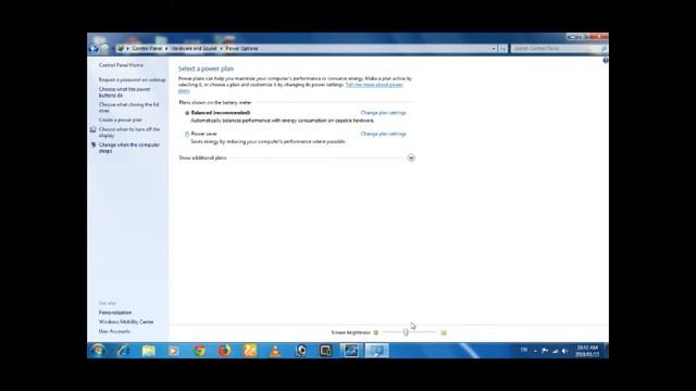 How to adjust your laptop brightness, and turn on you in Windows7 urdu/hindi смотреть онлайн