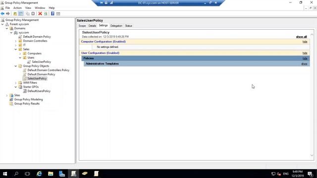 How to backup and restore Group Policy Object in Windows Server 2019 смотреть онлайн