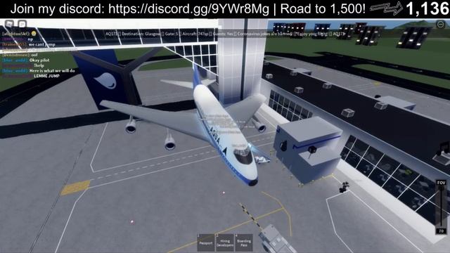 Aqua airways Cuaght on camera CustomerSafey01 explosion 747SP ROBLOX смотреть онлайн