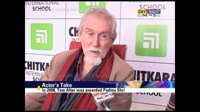 Indian actor Tom Alter visits Chandigarh смотреть онлайн