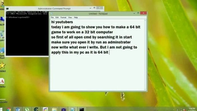 how to make a 64 bit game work in 32 bit смотреть онлайн