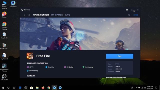 How to Download & Install Free Fire for Windows 10 | GameLoop Emulator смотреть онлайн