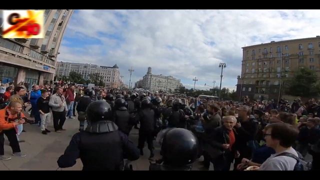 Избиение и Задержание Павла Устинова! смотреть онлайн