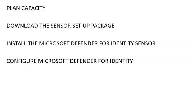 HOW TO INSTALL AND CONFIGURE MICROSOFT DEFENDER FOR IDENTITY SENSORS смотреть онлайн