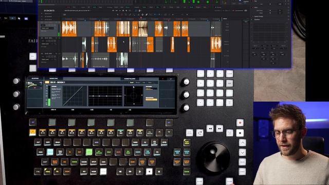 BLACKMAGIC DESIGN FAIRLIGHT AUDIO EDITOR - Control your DAW | How to Audio Post Production Tutorial смотреть онлайн