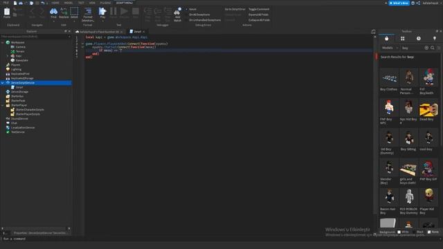 CHATE YAZI YAZINCA AÇILAN KAPI | ROBLOX STUDİO DERSLERİ смотреть онлайн