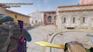 ★ CS2 Bowie Knife Lore | CS2 Knife In-Game Showcase [4K]