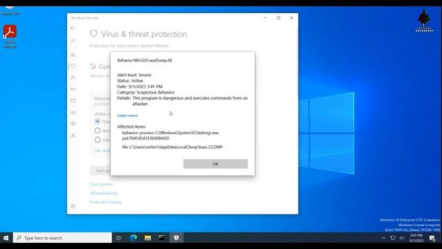 Bypassing Windows Defender and PPL Protection to dump LSASS without Detection смотреть онлайн