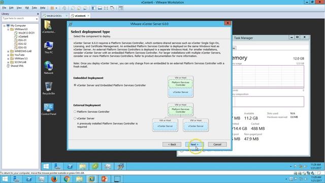 VMware Certification VCP6 (DCV) Training - 02 How to Install vCenter 6.0 Server смотреть онлайн