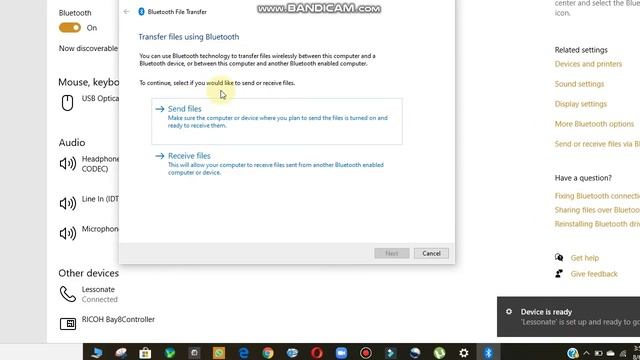 How to Connect Bluetooth Devices with Laptop/ PC Window 10 | Wireless Data transfer | Lessonate смотреть онлайн