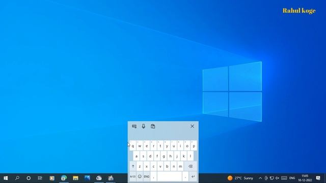 How To Show Touch Keyboard Icon On Taskbar Windows 10 смотреть онлайн