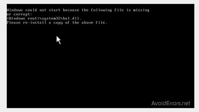 How To Fix Missing Hal.dll Errors in Windows XP смотреть онлайн