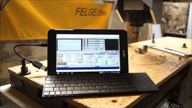 Mach3 and Wifi? Using a tablet to controll my CNC wireless смотреть онлайн