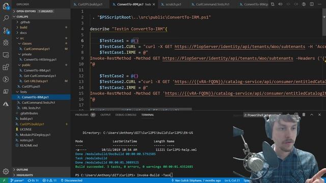 Less regex more libraries - Implementing CommandLineParser in Curl2PS смотреть онлайн