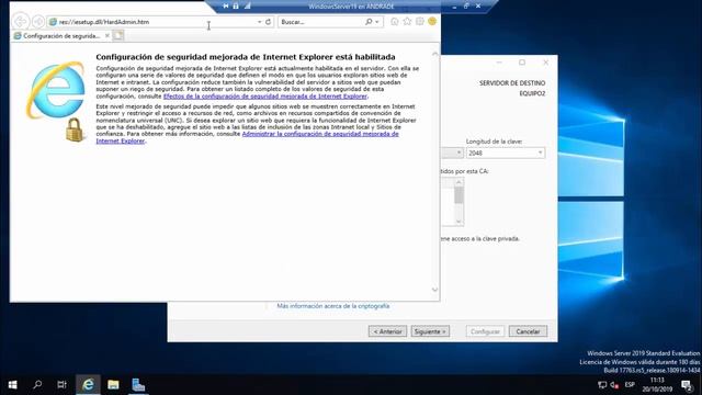 Entidad Certificadora Windows Server 22019 смотреть онлайн