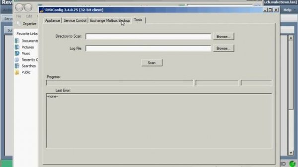 Revinetix - Exchange 2007 Mailbox Client Config