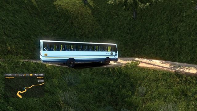 KSRTC Driver in Extreme Road Condition - Euro Truck Simulator 2 | Thrustmaster T150 Pro смотреть онлайн
