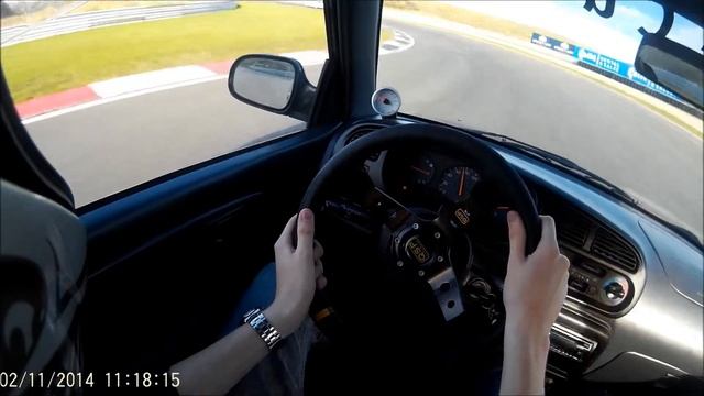 Zandvoort 2-11-2014 peugeot 106GTI & Daihatsu Cuore L701 смотреть онлайн