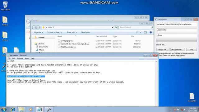 Decrypt Software DJVU ransomware . смотреть онлайн