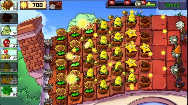 Plants vs Zombies Level 5-6 to 5-8 смотреть онлайн