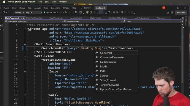 .NET MAUI . Use the Shell and the SearchHandler to implement search in your apps смотреть онлайн