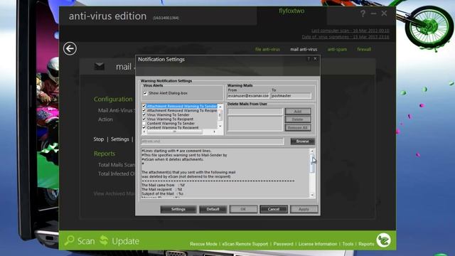 eScan Anti-Virus 14.0.1400.1364 смотреть онлайн
