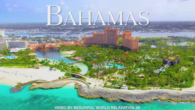 Bahamas Scenic Relaxation 4K Video - Relaxing Music & Amazing Travel Landscape - 4K Video Ultra HD смотреть онлайн