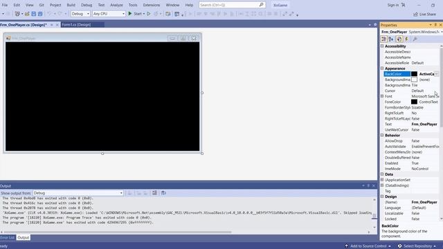 Design Xo Game C# Part1 | تصميم لعبه اكس اوه بلغه السي شارب смотреть онлайн