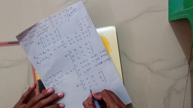 Reducing Into Normal Form Rank Of The Matrix - Marathi Explanation - Nagpur University #12th #matri смотреть онлайн