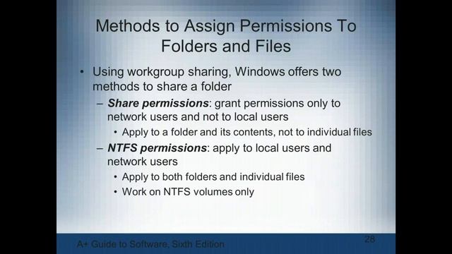 Windows Resources on the Network Ch 17 смотреть онлайн