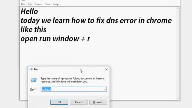 How to fix DNS error in chrome and other browsers using commands | CMD | by azeemeo :) смотреть онлайн