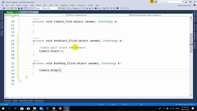 C# WinForm UI - Timer in Winform смотреть онлайн