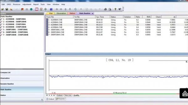 DLV Corporation - Post-Processing GNSS Data with ComNav Compass solution software