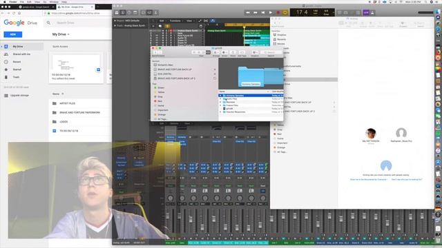 UPLOADING LOGIC X FILES TO GOOGLE DRIVE _ COMPRESS LOGIC PRO X PROJECT FOLDER смотреть онлайн