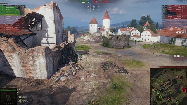 МИР ТАНКОВ! Артой уничтожил две арты в наглую смотреть онлайн