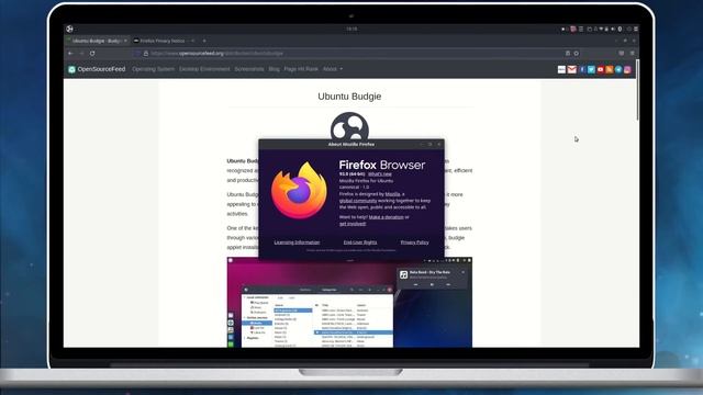 Ubuntu Budgie 21.10 Impish Indri Desktop Tour смотреть онлайн