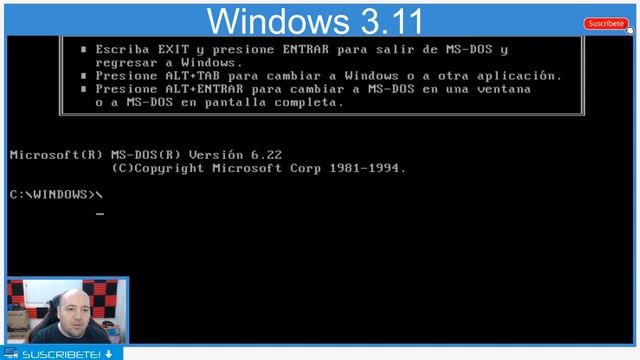 Probando WINDOWS 3.11 28 años despues смотреть онлайн