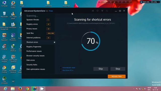 Advanced SystemCare 8 new Free Download смотреть онлайн