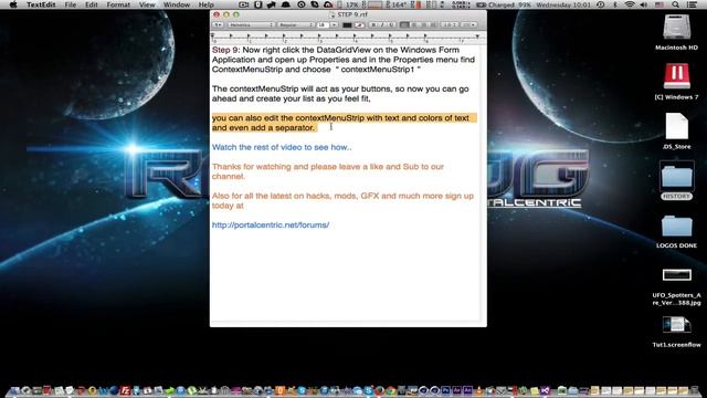 How to use contextMenuStrip and DataGridView In Visual Studios C# Tutorial смотреть онлайн