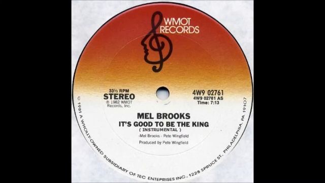 MEL BROOKS - IT´S GOOD TO BE THE KING ( instrumental ) смотреть онлайн