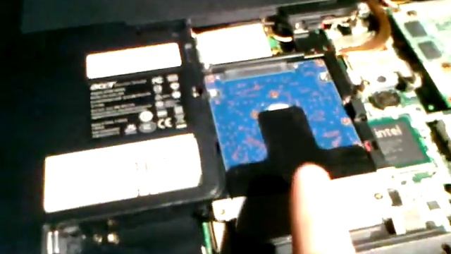 Acer aspire laptop - removing harddrive смотреть онлайн