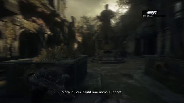 Gears of War Ultimate Edition walkthourgh part 15 trial and error смотреть онлайн