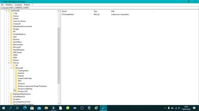 Disabilita Windows Defender da Registro di Sistema (Regedit) смотреть онлайн